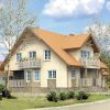 Проект дома с мансардой MD315 Проект дома с мансардой MD315