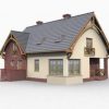 Проект дома с мансардой MD317