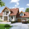 Проект дома с мансардой и цокольным этажом MD319