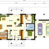 Проект дома с мансардой MD325 Проект дома с мансардой MD325