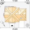 Проект дома с мансардой и цокольным этажом MD334