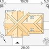 Проект дома с мансардой MD345 Проект дома с мансардой MD345