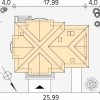 Проект дома с мансардой MD348