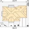 Проект дома с мансардой MD358 Проект дома с мансардой MD358