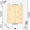 Проект дома с мансардой MD68 Проект дома с мансардой MD68